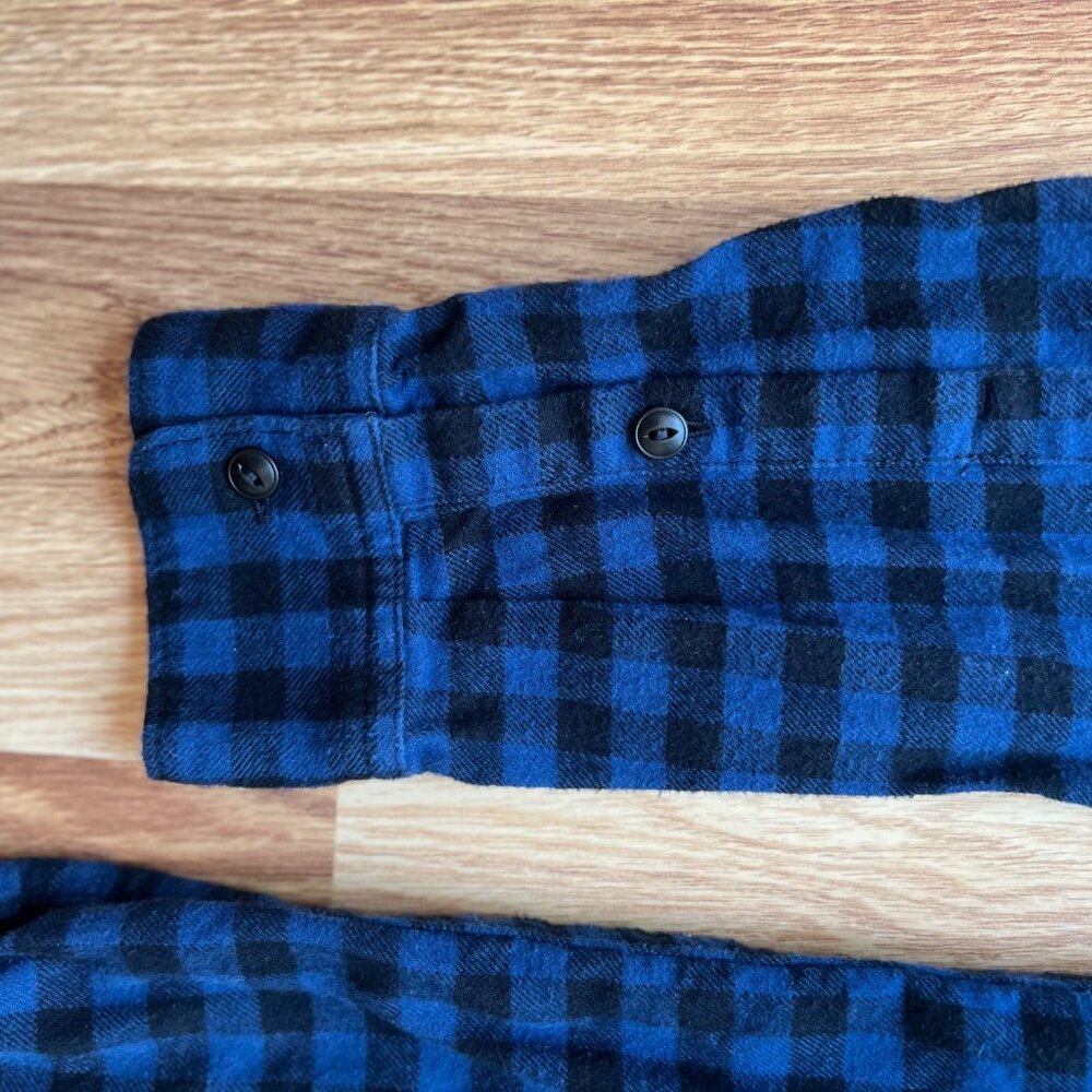 Madewell Buffalo Check Flannel Button Down Shirt - Picture 7 of 12